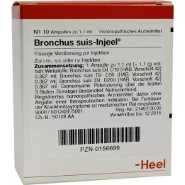 BRONCHUS suis Injeel ampuller, 10 stk