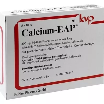 CALCIUM EAP Ampuller, 5x10 ml