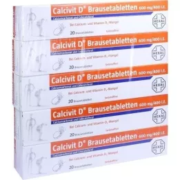 CALCIVIT D brusetabletter, 100 stk