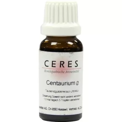 CERES Centaurium modertinktur, 20 ml