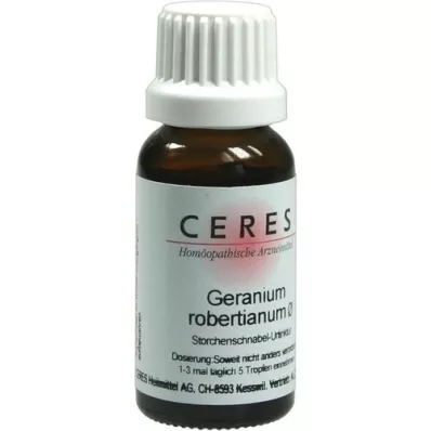 CERES Geranium robertianum modertinktur, 20 ml