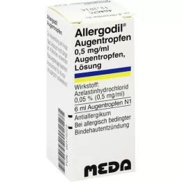 ALLERGODIL Øjendråber, 6 ml