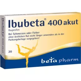 IBUBETA 400 akutte filmovertrukne tabletter, 20 stk