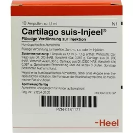 CARTILAGO suis Injeel ampuller, 10 stk