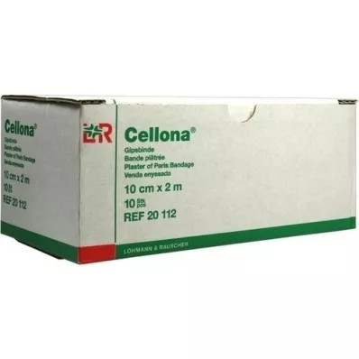 CELLONA Gipsbandager 10 cmx2 m, 10 stk