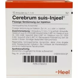 CEREBRUM SUIS Injeel ampuller, 10 stk