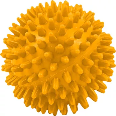 IGELBALL 8 cm gul, 1 stk