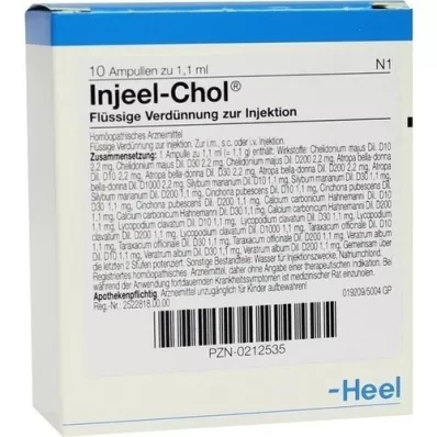 INJEEL Chol ampuller, 10 stk