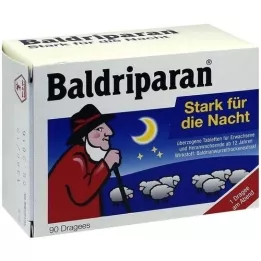 BALDRIPARAN Tab. kraftigt belagt for natten, 90 stk