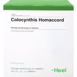 COLOCYNTHIS HOMACCORD Ampuller, 100 stk