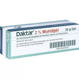 DAKTAR 2 % mundgelé, 20 g