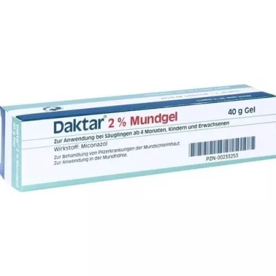 DAKTAR 2 % mundgel, 40 g DAKTAR 2 % mundgel, 40 g