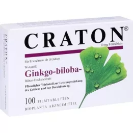 CRATON Filmovertrukne tabletter, 100 stk