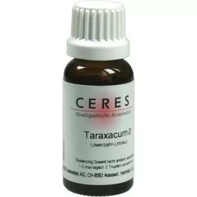 CERES Taraxacum modertinktur, 20 ml