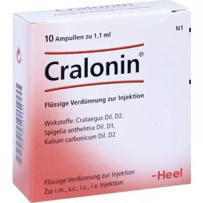 CRALONIN Ampuller, 10 stk