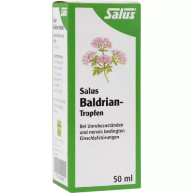 BALDRIAN TROPFEN Baldrian tinktur Bio Salus, 50 ml