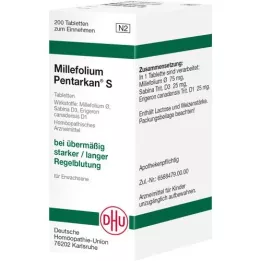 MILLEFOLIUM PENTARKAN S-tabletter, 200 tabletter