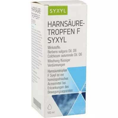 HARNSÄURETROPFEN F Syxyl opløsning, 100 ml
