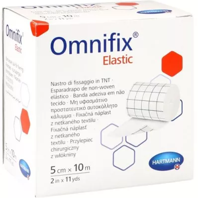 OMNIFIX elastik 5 cmx10 m rulle, 1 stk