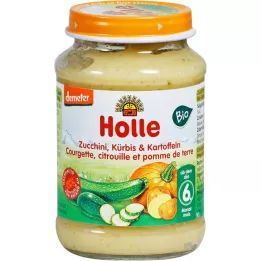 HOLLE Zucchini og græskar med kartofler, 190 g