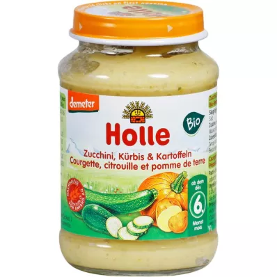 HOLLE Zucchini og græskar med kartofler, 190 g