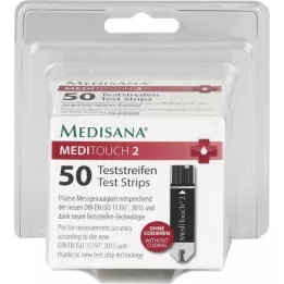 MEDISANA Meditouch 2 teststrimler, 2x25 stk