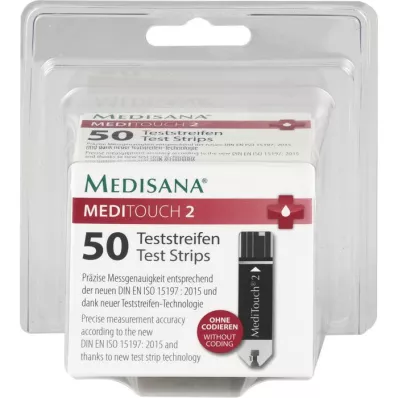 MEDISANA Meditouch 2 teststrimler, 2x25 stk