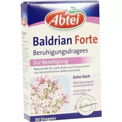 ABTEI Baldrian forte overtrukne tabletter, 30 stk