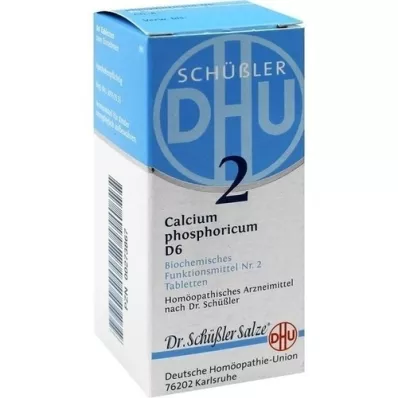 BIOCHEMIE DHU 2 Calcium phosphoricum D 6 tabletter, 80 stk