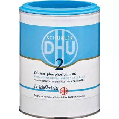 BIOCHEMIE DHU 2 Calcium phosphoricum D 6 tabletter, 1000 stk