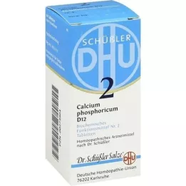 BIOCHEMIE DHU 2 Calcium phosphoricum D 12 tabletter, 80 stk
