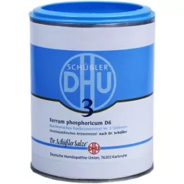 BIOCHEMIE DHU 3 Ferrum phosphoricum D 6 tabletter, 1000 stk