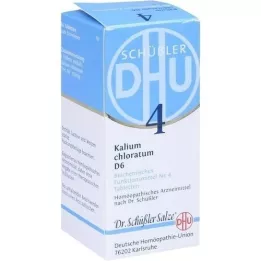 BIOCHEMIE DHU 4 Kaliumchloratum D 6 tabletter, 80 stk
