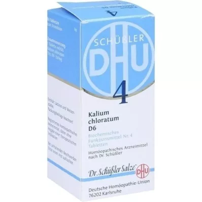 BIOCHEMIE DHU 4 Kaliumchloratum D 6 tabletter, 80 stk BIOCHEMIE DHU 4 Kaliumchloratum D 6 tabletter, 80 stk