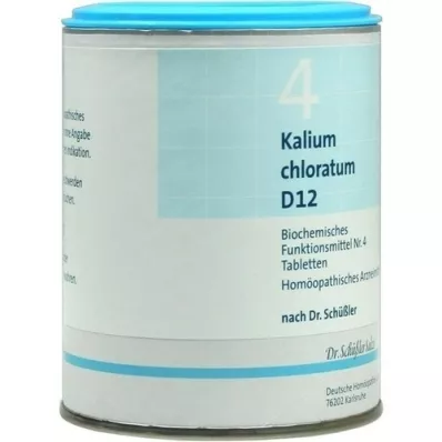BIOCHEMIE DHU 4 kaliumchloratum D 12 tabletter, 1000 stk