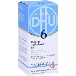 BIOCHEMIE DHU 6 Kalium sulfuricum D 6 tabletter, 80 stk