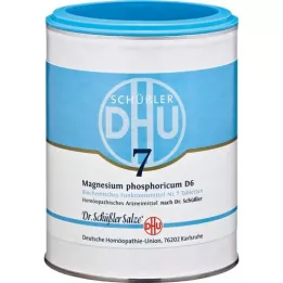BIOCHEMIE DHU 7 Magnesium phosphoricum D 6 tabletter, 1000 stk