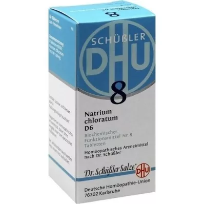 BIOCHEMIE DHU 8 natriumchloratum D 6 tabletter, 80 stk