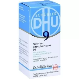 BIOCHEMIE DHU 9 Natrum phosphoricum D 6 tabletter, 80 stk