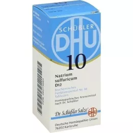 BIOCHEMIE DHU 10 Natrum sulfuricum D 12 tabletter, 80 stk