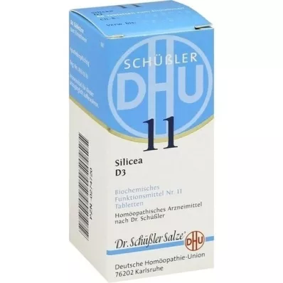 BIOCHEMIE DHU 11 Silicea D 3 tabletter, 80 stk