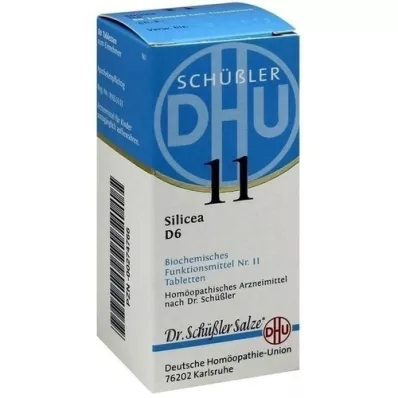 BIOCHEMIE DHU 11 Silicea D 6 tabletter, 80 stk
