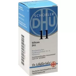 BIOCHEMIE DHU 11 Silicea D 12 tabletter, 80 stk
