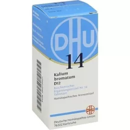 BIOCHEMIE DHU 14 Kalium bromatum D 12 tabletter, 80 stk