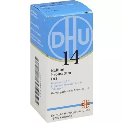 BIOCHEMIE DHU 14 Kalium bromatum D 12 tabletter, 80 stk