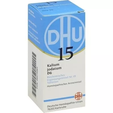 BIOCHEMIE DHU 15 kalium iodatum D 6 tabletter, 80 stk