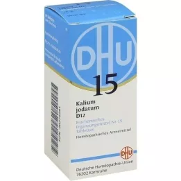BIOCHEMIE DHU 15 kaliumiodat D 12 tabletter, 80 stk
