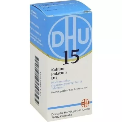 BIOCHEMIE DHU 15 kaliumiodat D 12 tabletter, 80 stk