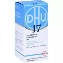 BIOCHEMIE DHU 17 Manganum sulfuricum D 6 tabletter, 80 stk
