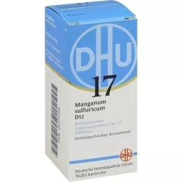 BIOCHEMIE DHU 17 Manganum sulfuricum D 12 tabletter, 80 stk